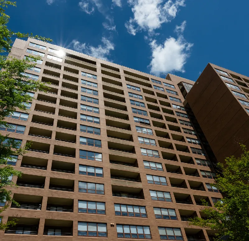 The Tower & The Terraces Apartments building